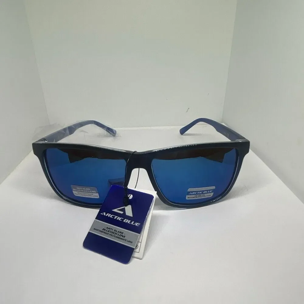 Arctic Blue UV400 Sunglasses Anti-Glare Shatterproof Lenses